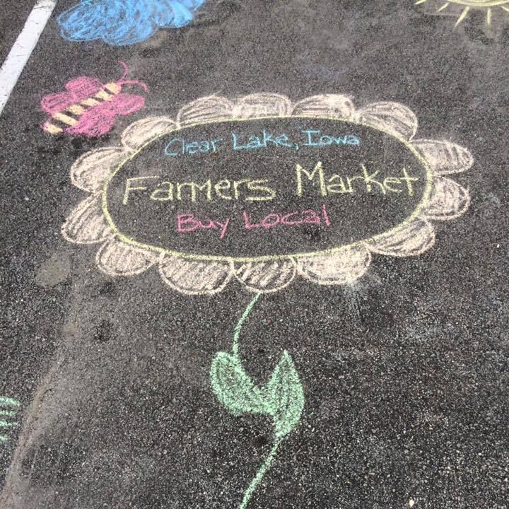 Clear Lake Farmers Market drawing weblogo